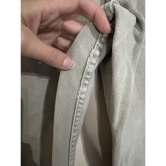 90s Wrangler Tan Very high Rise waisted jeans vintage Size 6 Western Tapered - Picture 5 of 12